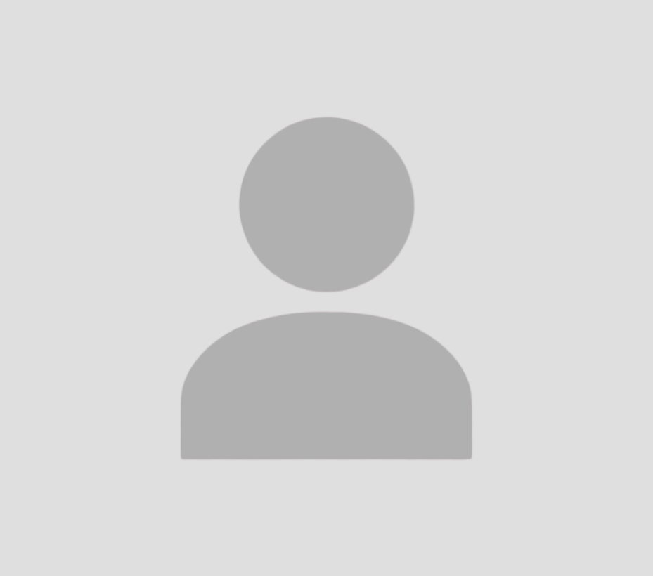 Placeholder silhouette of a person on gray background.